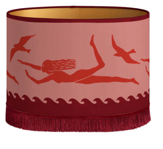 Palais x Hôtel Magique Lampshade Thalassa Burgundy & Blush