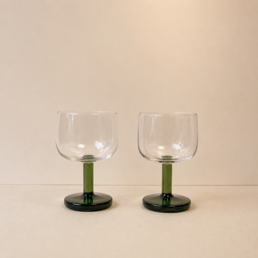 Rio Wine Glass | Green