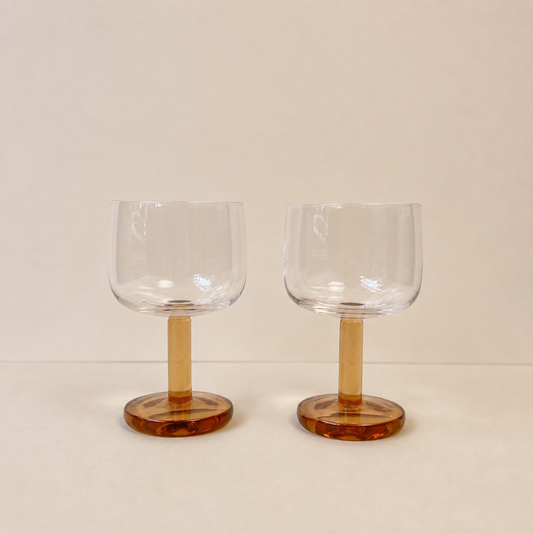 Rio Wine Glass | Amber