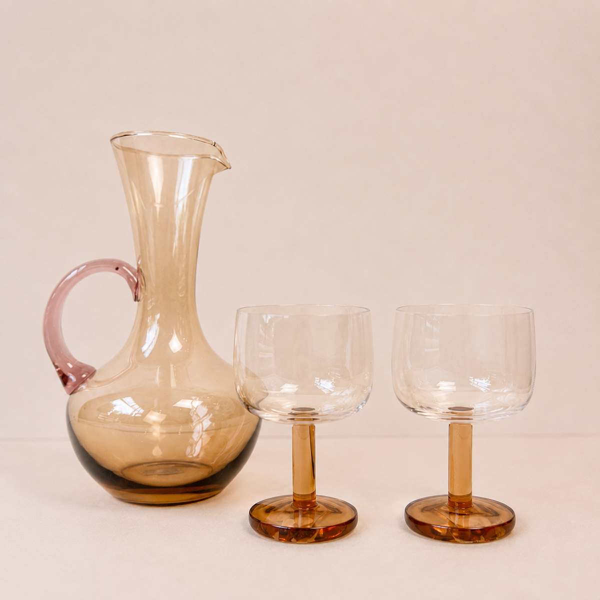 Rio Wine Glass | Amber