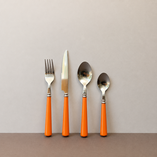 Lotta Orange Cutlery | 24 pcs