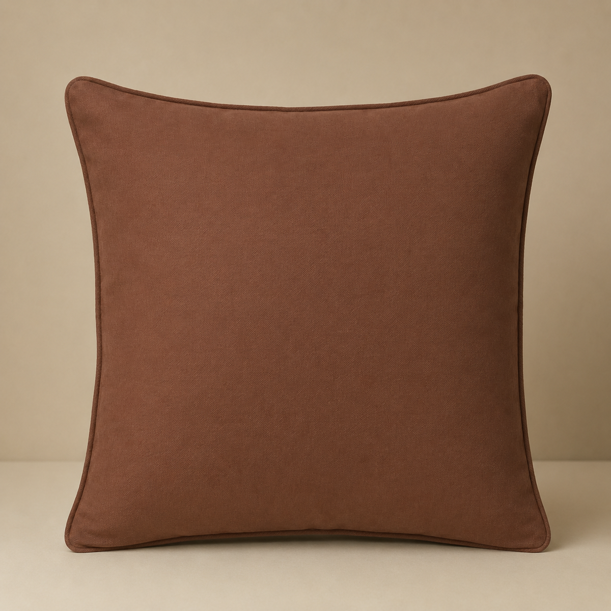 Cushion Laura Cinnamon & Sand