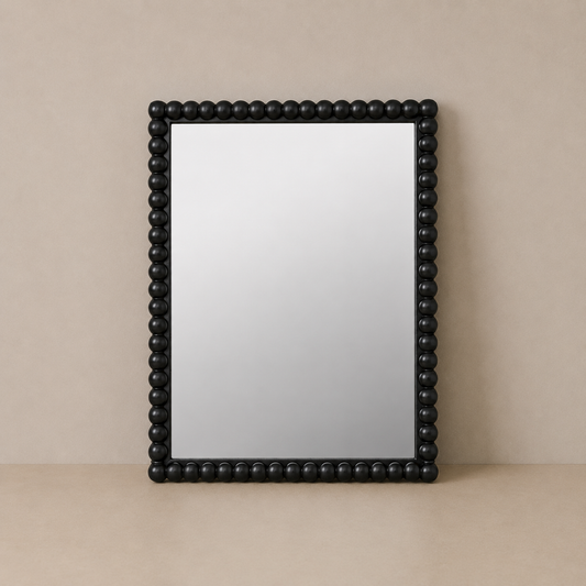 Bobbin Mirror | Large | Black