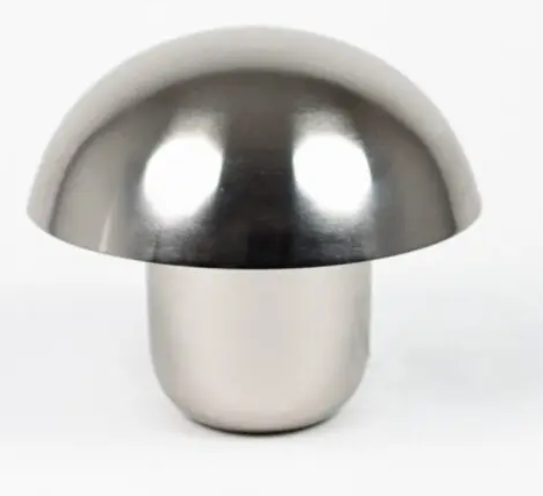 Chrome Mushroom Lamp | Small