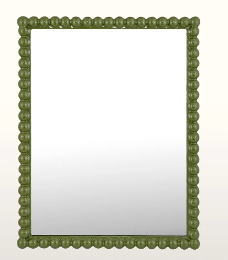 Bobbin Mirror | Large | Green