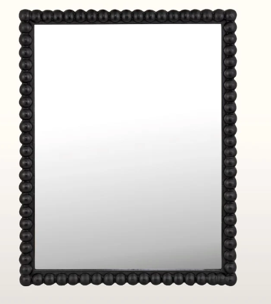 Bobbin Mirror | Large | Black