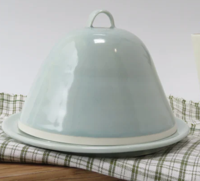 Lidded Butter Dish | Celadon Blue