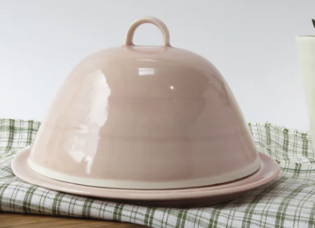 Lidded Butter Dish | Blush Pink